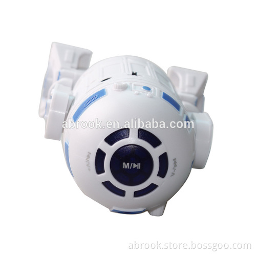 New arrival USB TF FM radio Robot bluetooth cartoon speaker 2016